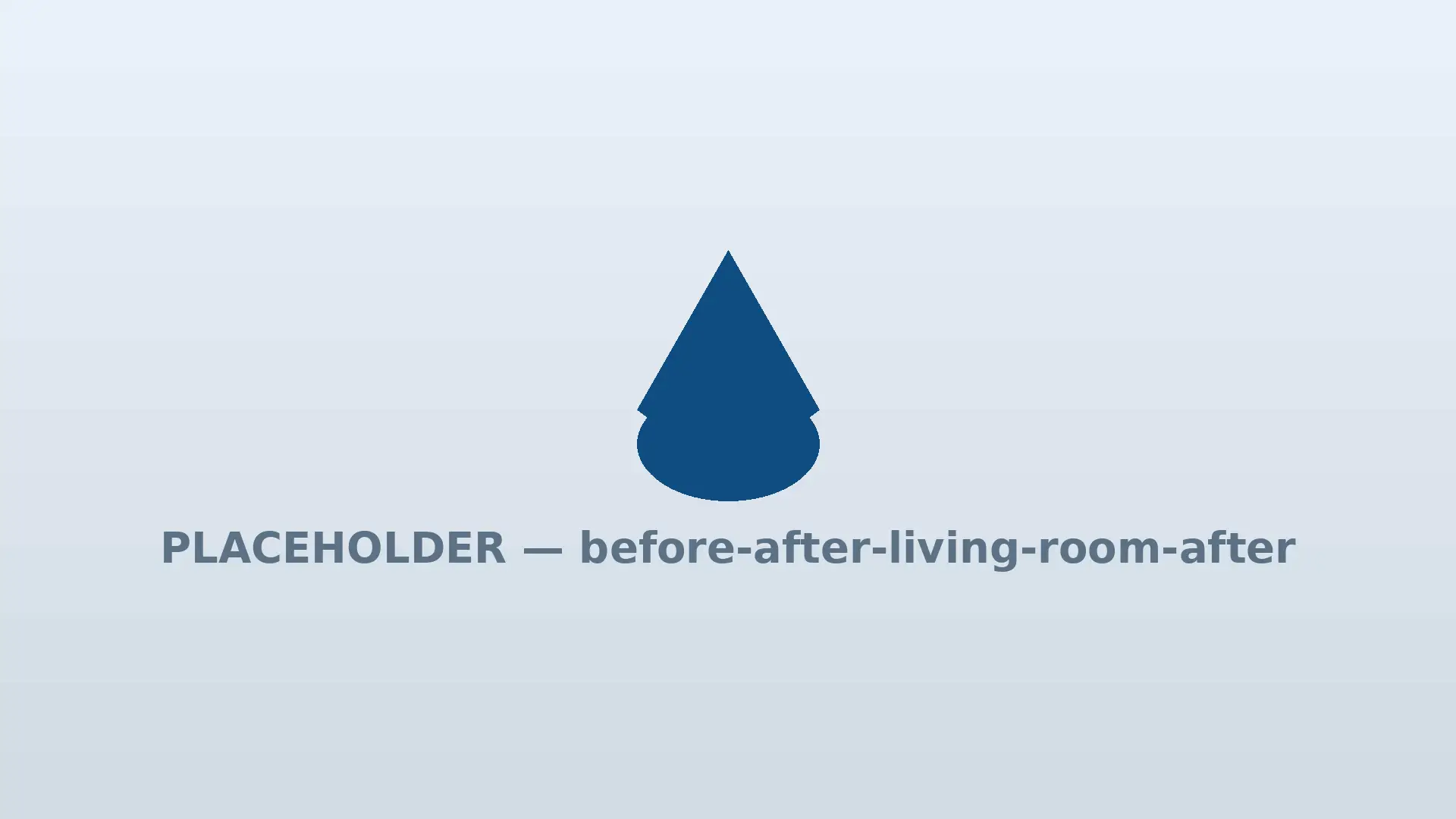 Example illustration after restoration in a New York home — results vary by damage and provider